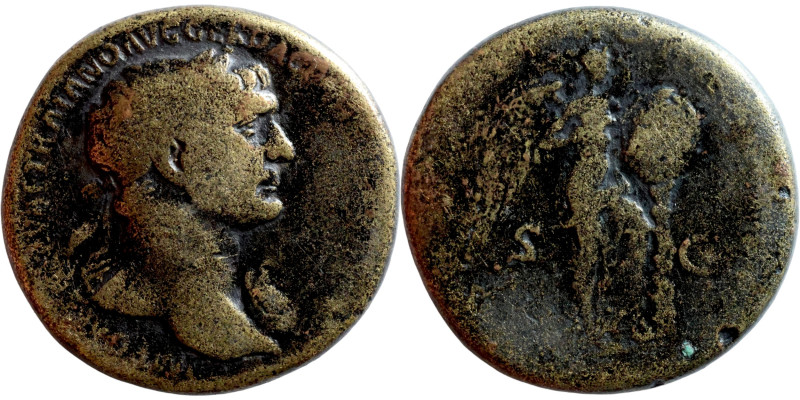 Sestertius bronze Roman Imperial

31mm 22,16g