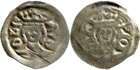 RUDOLF VON HABSBURG 1276-1281 - GRAZER PFENNIG Austria

16mm 0,42g