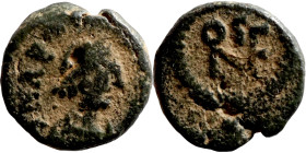Antik coin bronze

10mm 1,07g

Artificial sand patina