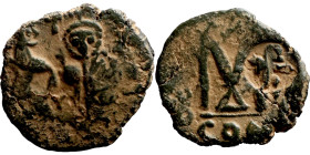 Byzantine Empire coin

21mm 5,27g

Artificial sand patina