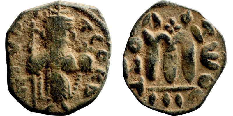 Byzantine Empire coin

21mm 4,07g