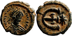 Byzantine Empire coin

15mm 2,10g