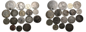 Lot 17 coins LOT SOLD AS IS, NO RETURNS
