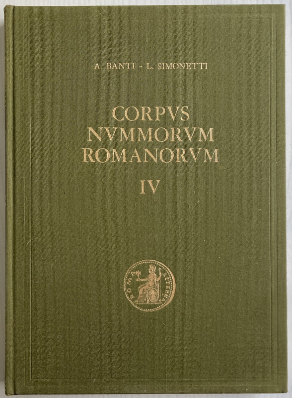 Banti A. Simonetti L. Corpvs Nvmmorvm Romanorvm IV – Avgvstvs I. Prospetto dei r...