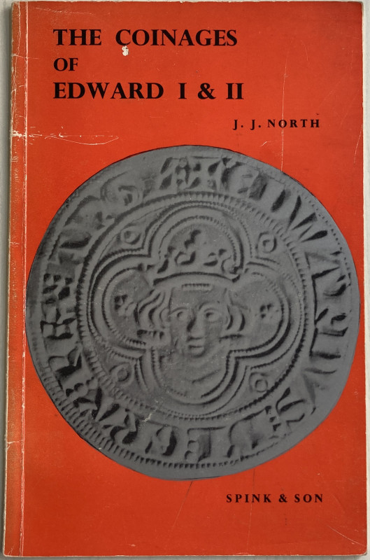 North J.J. The Coinages of Edward I & II. London 1968. Brossura ed. pp. 39 in b/...