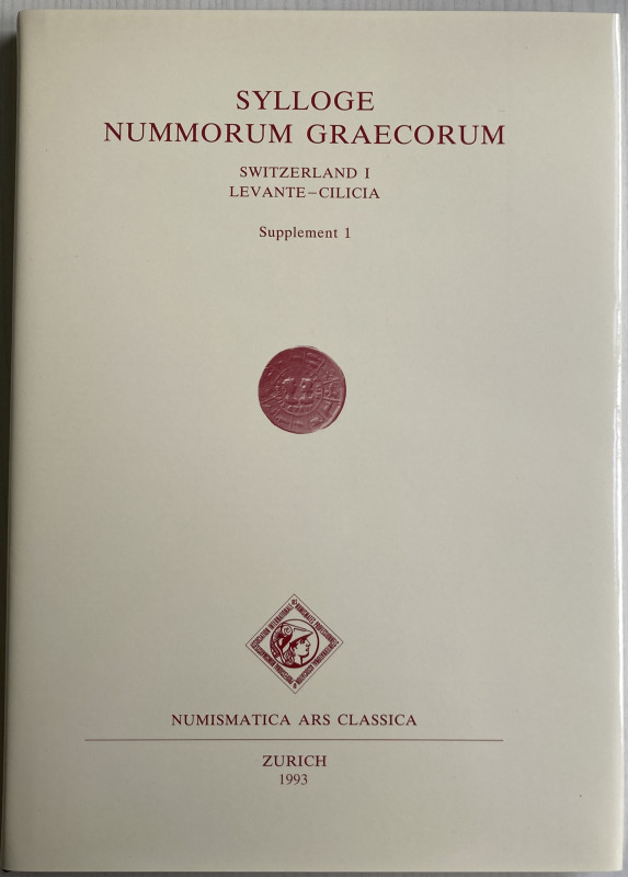 Sylloge Nummorum Greacorum Switzerland I, Levante - Cilicia, Supplementot 1. Num...