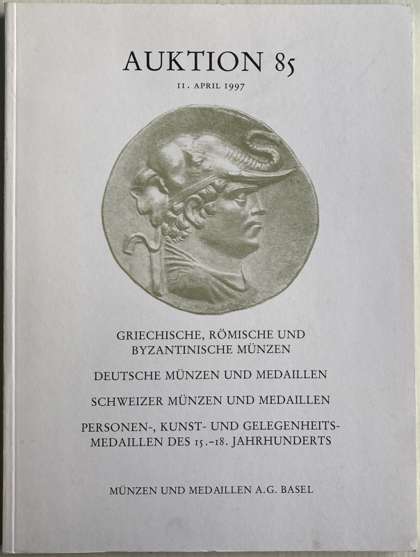 Munzen und Medaillen Auction 85. Griechische, Romische und Byzantinische Munzen....