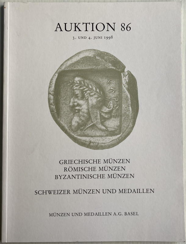 Munzen und Medaillen Auction 86. Griechische Munzen. Romische Munzen Byzantinisc...