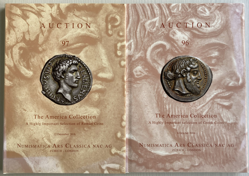 Nac Numismatica Ars Classica. Auction 96-97. 2 Cataloghi. The America collection...