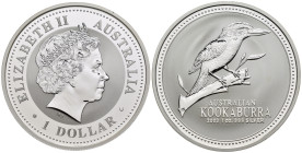 Australia - 1 Dollar Kookaburra 2003 - Ag - KM# 666