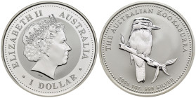 Australia - 1 Dollar Kookaburra 2005 - Ag - KM# 720