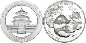 Cina - 10 Yuan 2006 - Ag - KM# 1664
