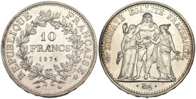 Francia - 10 Franchi 1971 - Ag. - KM#932