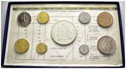 Francia - set 1975 9 valori - in confezione di zecca