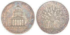 Francia - 100 Francs 1983 "Pantheon" - Ag - KM#951.1