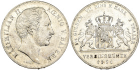 Germania - Ducato di Brunswick - 2 Talleri 1851 - Ag. - KM#1140