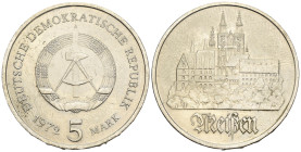 Germania Democratica DDR - 5 Mark 1972 - Ottone nichelato - KM#37