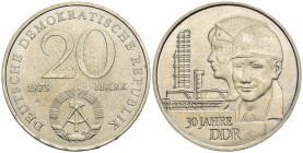 Germania Democratica DDR - 20 Mark 1979 - Ottone nichelato - KM#75