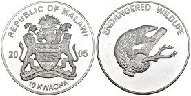 Malawi - 10 Kwacha 2005 - Rame-nichel placcato argento - KM#71