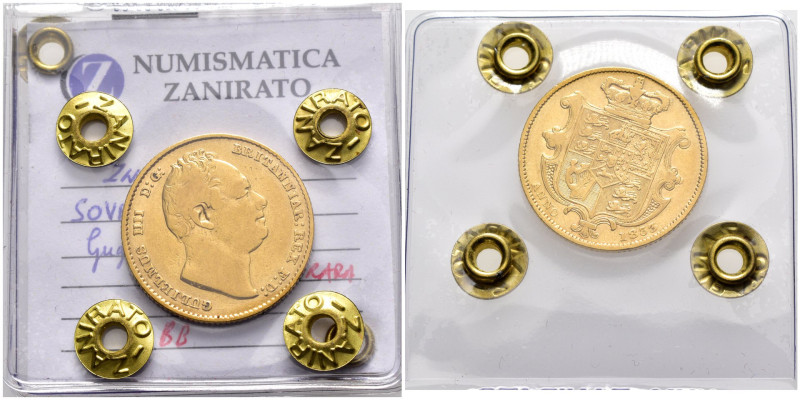 Regno Unito - Guglielmo IV (1830-1837) - 1 Sovereign 1833 - Au. - KM#7171 - MOLT...