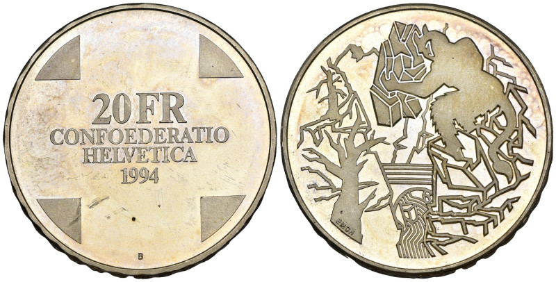 Svizzera - 20 Francs 1994 - Devil's Bridge - Ag. - KM#74

SPL+

SPEDIZIONE I...