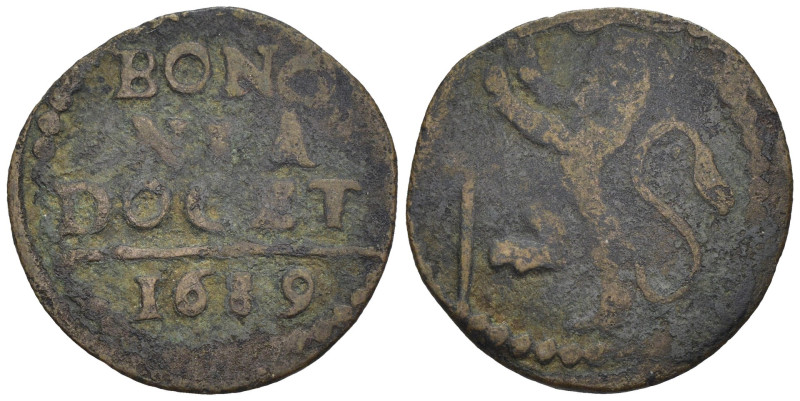 Bologna - Stato Pontificio - Quattrino 1619 "Bononia Docet" - Cu. - gr. 2,07

...