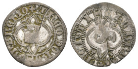 Chivasso - Teodoro II Paleologo (1381-1418) - Mezzo Grosso - Ag. - gr. 1,07 - CNI 11