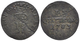 Firenze - Pietro Leopoldo di Lorena (1765-1790) - 1 Quattrino 1783 - gr. 0,53