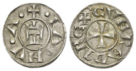 Genova - Repubblica (1139-1339) - Denaro - gr. 0,70 - MIR 16