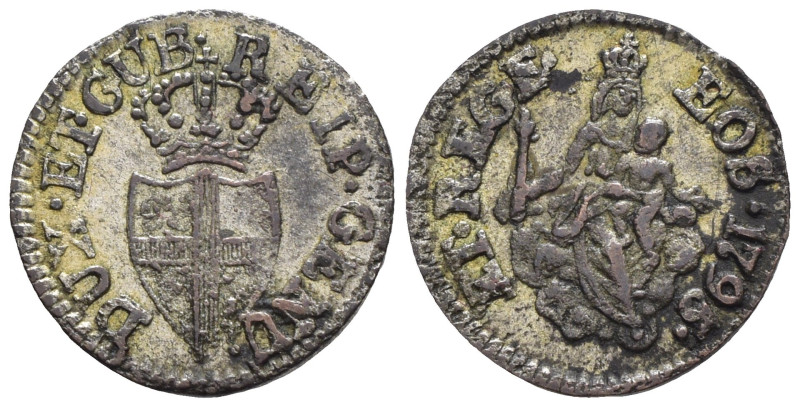 Genova - Repubblica (1099-1797) - 8 Denari 1795 - Mistura - gr. 0,86 - Mont. 59....