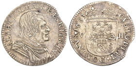 Massa di Lunigiana - Alberico II Cybo Malaspina (1662-1690) - 8 Bolognini 1663 - Ag. - gr. 2,20 - MIR 321/3 - RARA