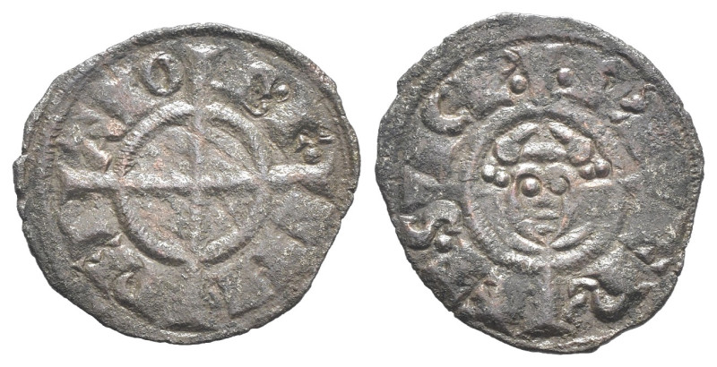 Messina o Brindisi - Federico II (1197-1250) - denaro 1239 - 0,74 gr.

BB

S...