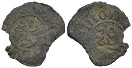 Milano - Gian Galeazzo Visconti (1395-1402) - Denaro - mancanze - RARA - 0,40 gr.