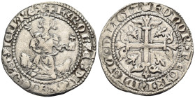 Napoli - Roberto D'Angiò (1309-1343) - Gigliato - Ag. - gr. 3,77