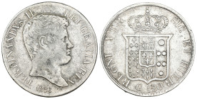 Napoli - Ferdinando II (1830-1859) - Piastra da 120 Grana 1836 - Ag - 27,32 g