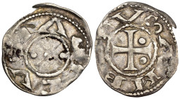 Susa - Amedeo III (1103-1148) - Denaro Secusino - Ag. - Mir 15/A - RARA
