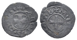 Carlo II (1504-1553) - Mezzo viennese gr. 0,57- Cudazzo #537