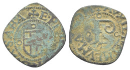 Emanuele Filiberto (1559-1580) Forte IV°Tipo, Nizza - RRR RARISSIMA - Cudazzo #638 - Mi - gr. 0,62