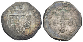 Carlo Emanuele II con la Reggenza degli Zii (1639-1648) - 4 Soldi I°Tipo 1639, Torino - RARA - Mi - gr. 4,59 - Cudazzo #886a