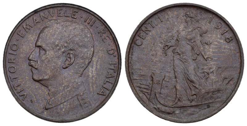 Regno d'Italia - Vittorio Emanuele III (1900-1943) - 1 Centesimo "Italia su Pror...