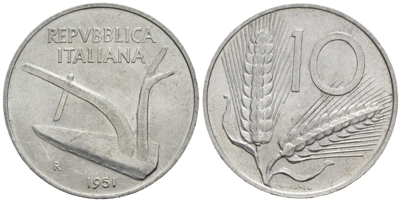 Repubblica Italiana - 10 Lire "Spiga" 1951 - IT. - Mont. 02

SPL+

SPEDIZION...