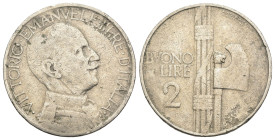 Vittorio Emanuele III (1900-1943) Buono da 2 Lire - SENZA DATA