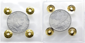 Errori e Varianti - Regno d'Italia - Vittorio Emanuele III (1900-1943) - 50 Centesimi "Impero" 1940 XVIII - Perizia Andrea Del Pup: - D/rottura margin...