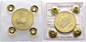 Errori e Varianti - Repubblica Italiana - 200 Lire "Arsenale di Taranto" 1989 - Ba. - Perizia Andrea Del Pup: D/ e R/ forte evanescenza lungo il bordo...