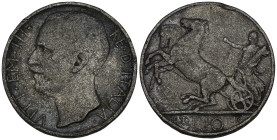 FALSO - Regno d'Italia - Vittorio Emanuele III (1900-1943) - 10 Lire "Biga" 1930 - gr. 7,41 - Gig. 59