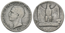 FALSO - Regno d'Italia - Vittorio Emanuele III - 5 Lire 1927 - gr. 3,46 - Ingrao, tipo 144