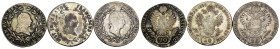Austria - Lotto di 3 monete da 20 Kreuzer - Anni Vari (1803-1826) - Ag.