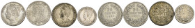 Olanda - Lotto di 4 monete: 25 Centesimi 1897 KM#115 - 25 Centesimi 1904 KM#120.2 - 25 Centesimi 1918 KM#146 - 10 Centesimi 1914 KM#145