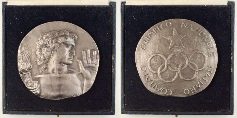 Medaglia Comitato Olimpionico Nazionale Italiano 1960 - EL GRECO - RARA - gr. 62...