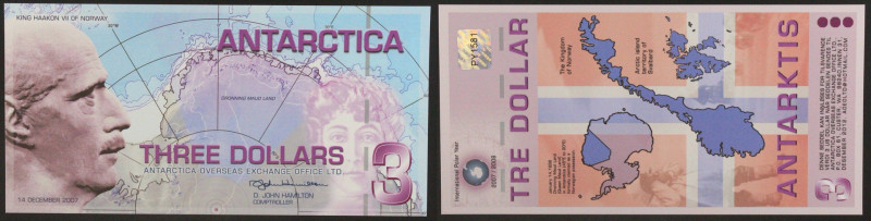 Antarctica - banconota 3 dollari 2007

UNC

SPEDIZIONE IN TUTTO IL MONDO - W...